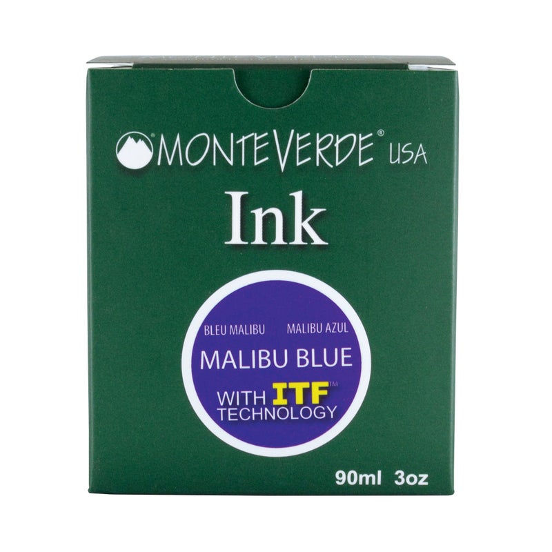 Monteverde USA Ink with ITF Technology, 90 ml Malibu Blue (G308BU) - Image 5